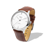 Sennen automatic with vintage watch strap