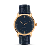 Sennen Automatic in Navy & Gold - Firle Watches