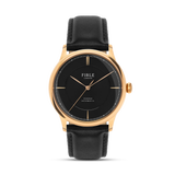 Sennen Automatic in Black & Gold - Firle Watches