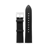 BLACK SMOOTH CALFSKIN - PIN BUCKLE - Firle Watches