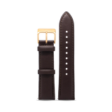 BROWN SMOOTH CALFSKIN - PIN BUCKLE - Firle Watches