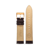BROWN SMOOTH CALFSKIN - PIN BUCKLE - Firle Watches