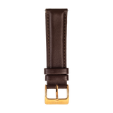 BROWN SMOOTH CALFSKIN - PIN BUCKLE - Firle Watches