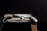 Sennen Automatic in Green, Silver & Cognac - Firle Watches