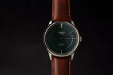 green and silver luxury affordable mens watches