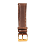 LIGHT BROWN VINTAGE COWHIDE - PIN BUCKLE - Firle Watches