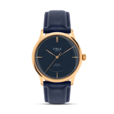 Sennen Automatic in Navy & Gold - Firle Watches