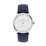 Sennen Automatic in White & Silver - Firle Watches